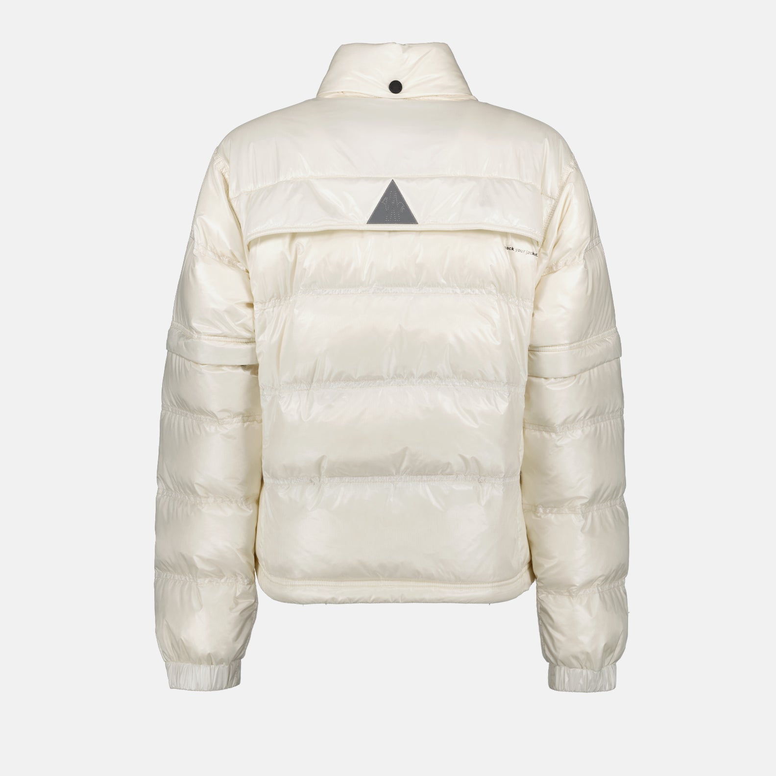 Mäntel Mauduit Bomber Daunenjacke Moncler Grenoble Weiß Femme