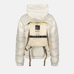Manteaux Doudoune Mauduit Bomber Moncler Grenoble Blanc Femme