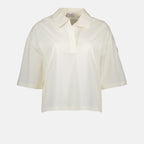 Polo shirts Casual polo shirt Moncler White Women