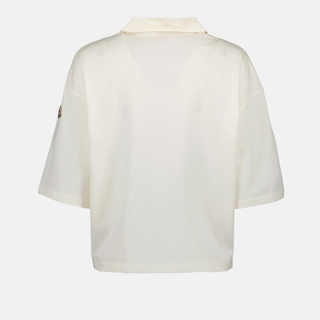 Polo shirts Casual polo shirt Moncler White Women
