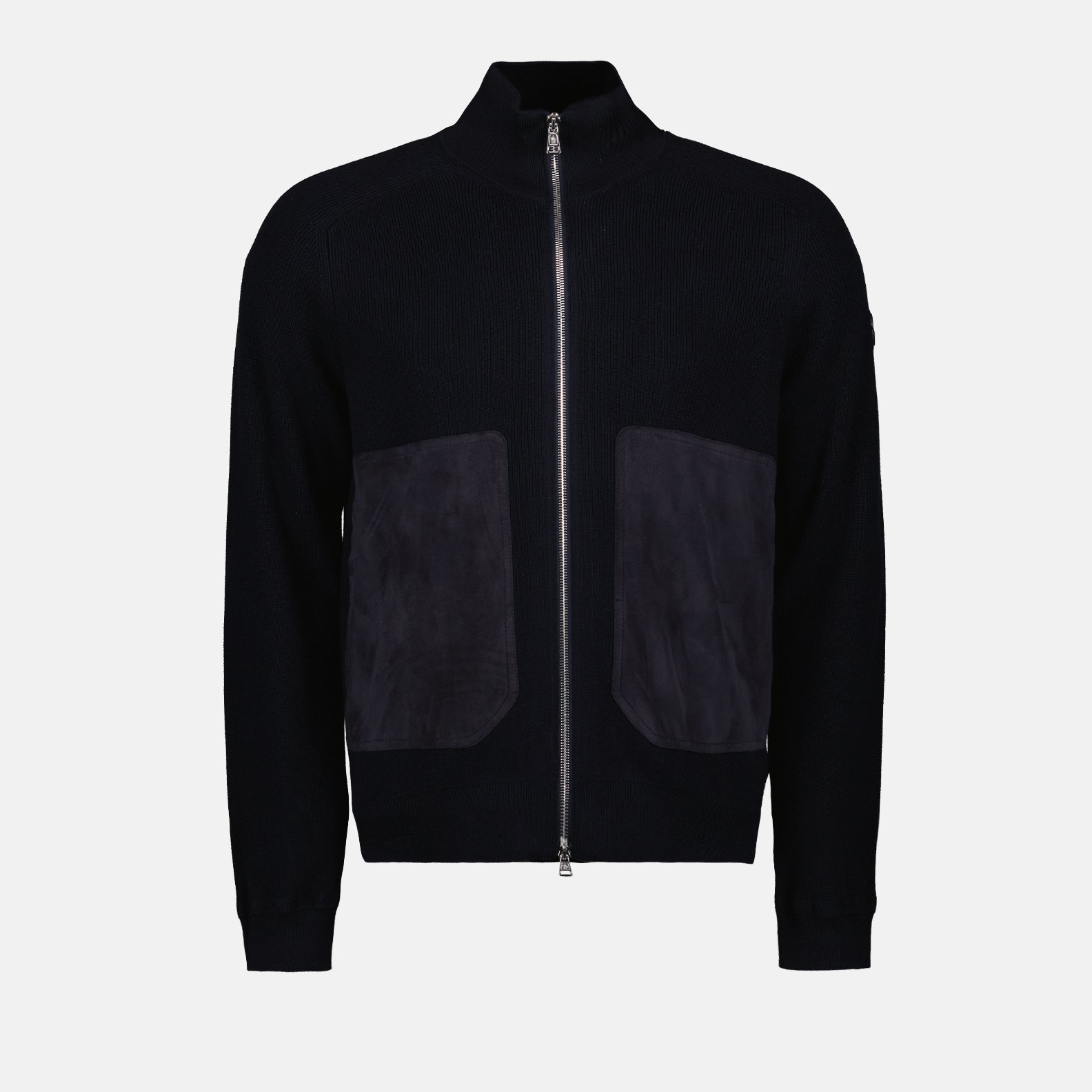 Giacche Giacca con Zip Moncler Blu scuro Homme