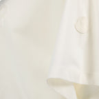 T-shirts Logo cropped T-shirt Moncler White Women