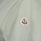 T-shirt T-shirt con logo Moncler Verde Femme