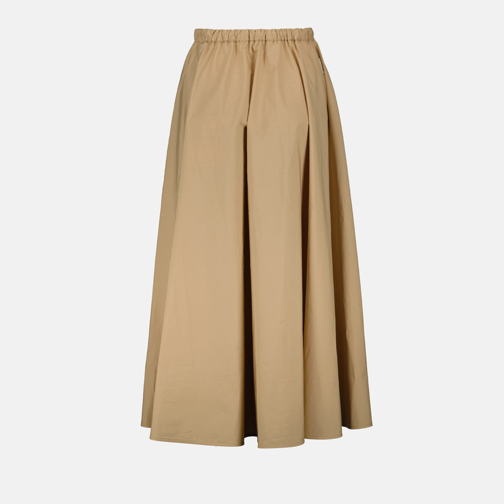 Skirts Cotton skirt Moncler Brown Women