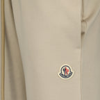 Pantalons Pantalon jogging à logo Moncler Beige Femme