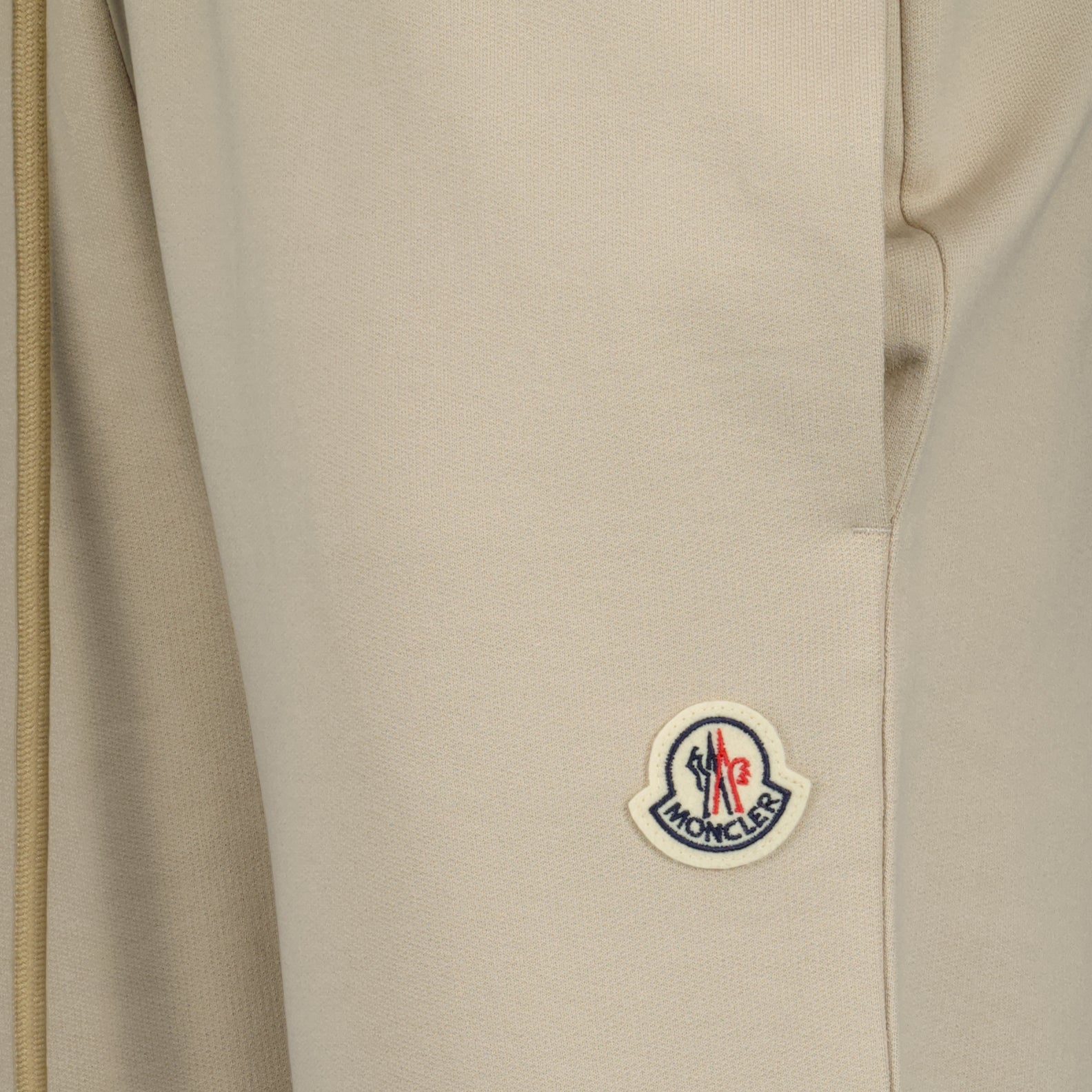 Pantalons Pantalon jogging à logo Moncler Beige Femme
