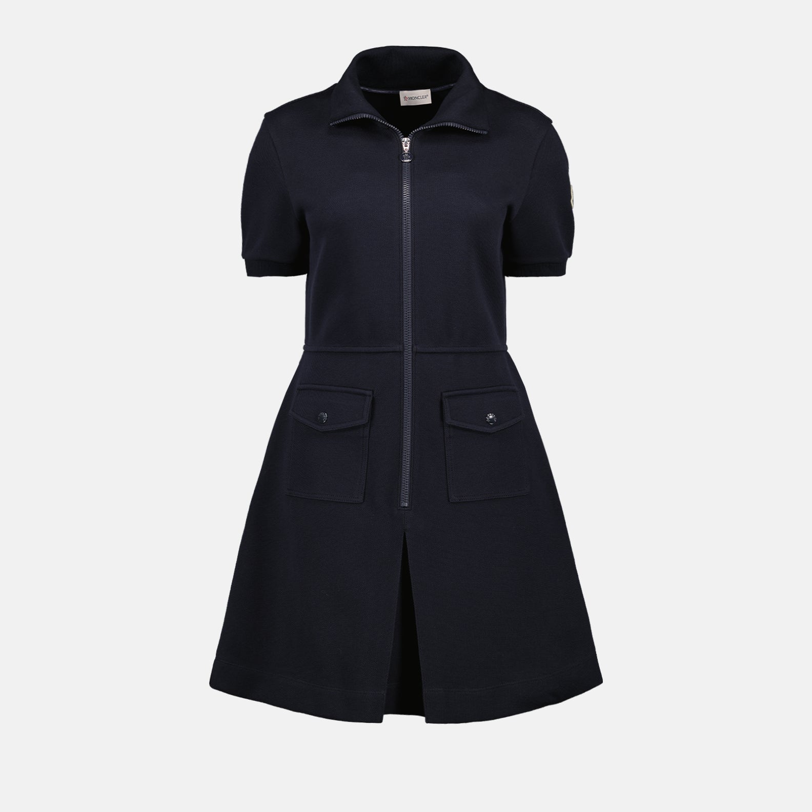 Robes Robe évasée Moncler Bleu Femme
