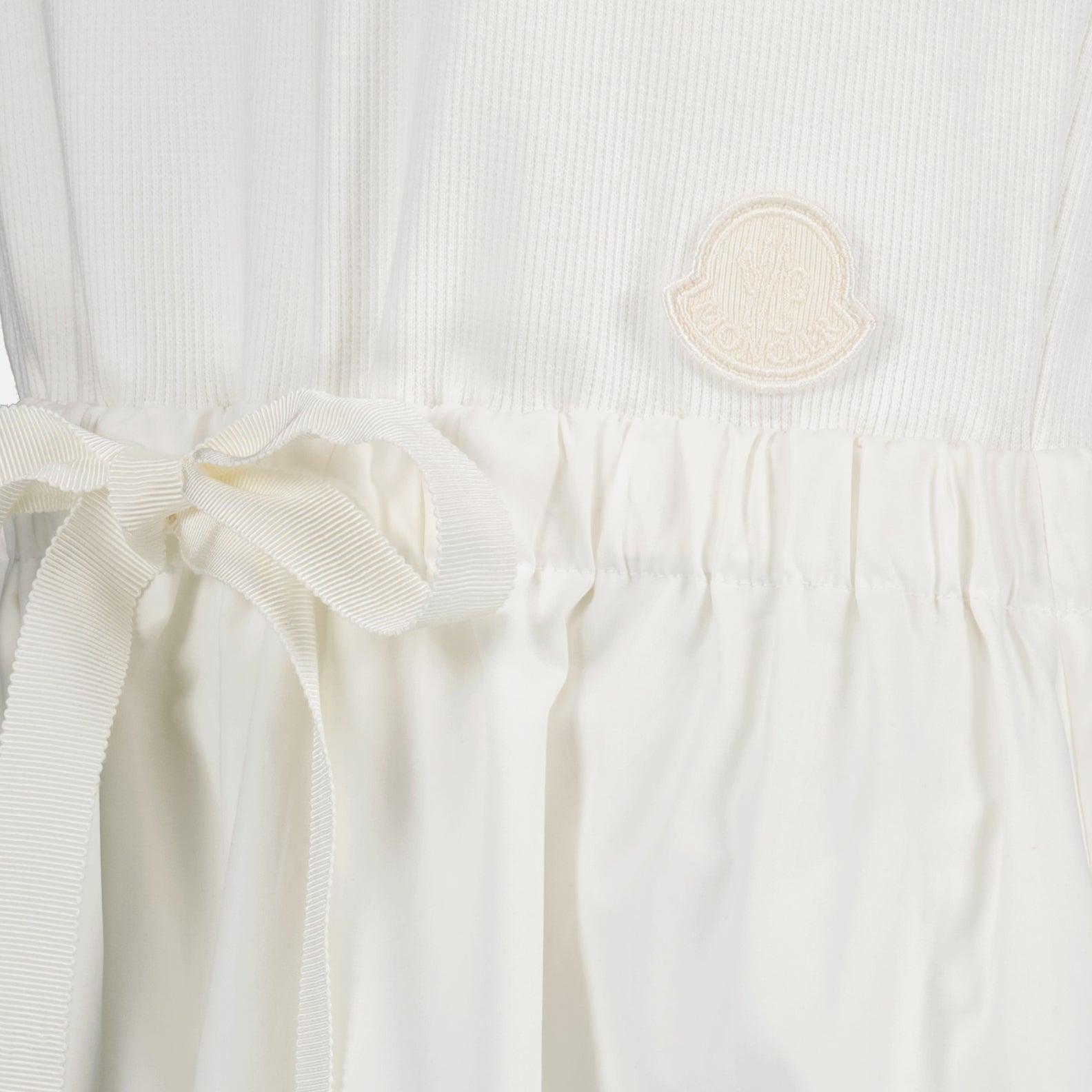 Robes Robe longue Moncler Blanc Femme