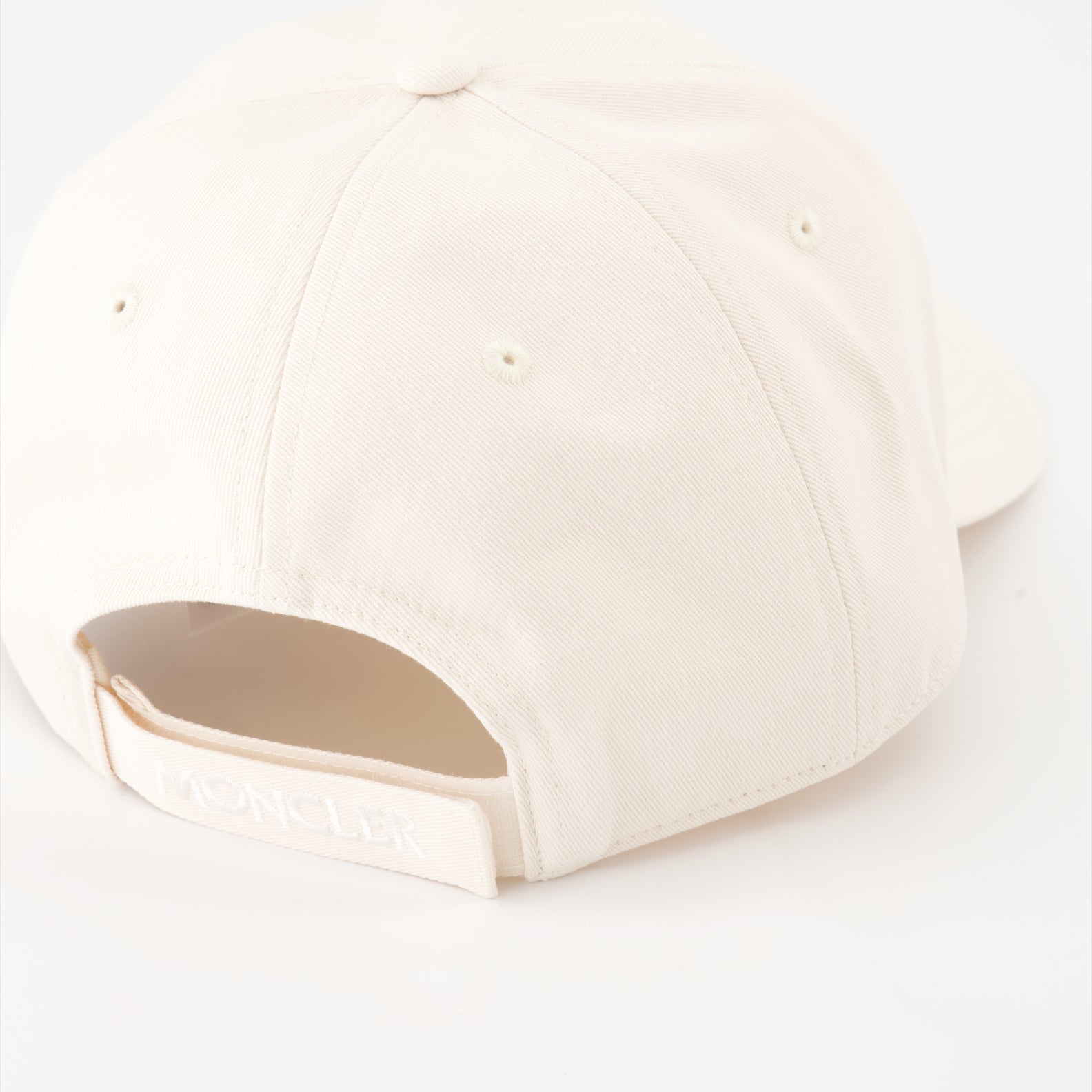Hats, caps and beanies Logo cap Moncler Beige Women