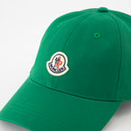 Hats, caps and beanies Logo cap Moncler Green Man