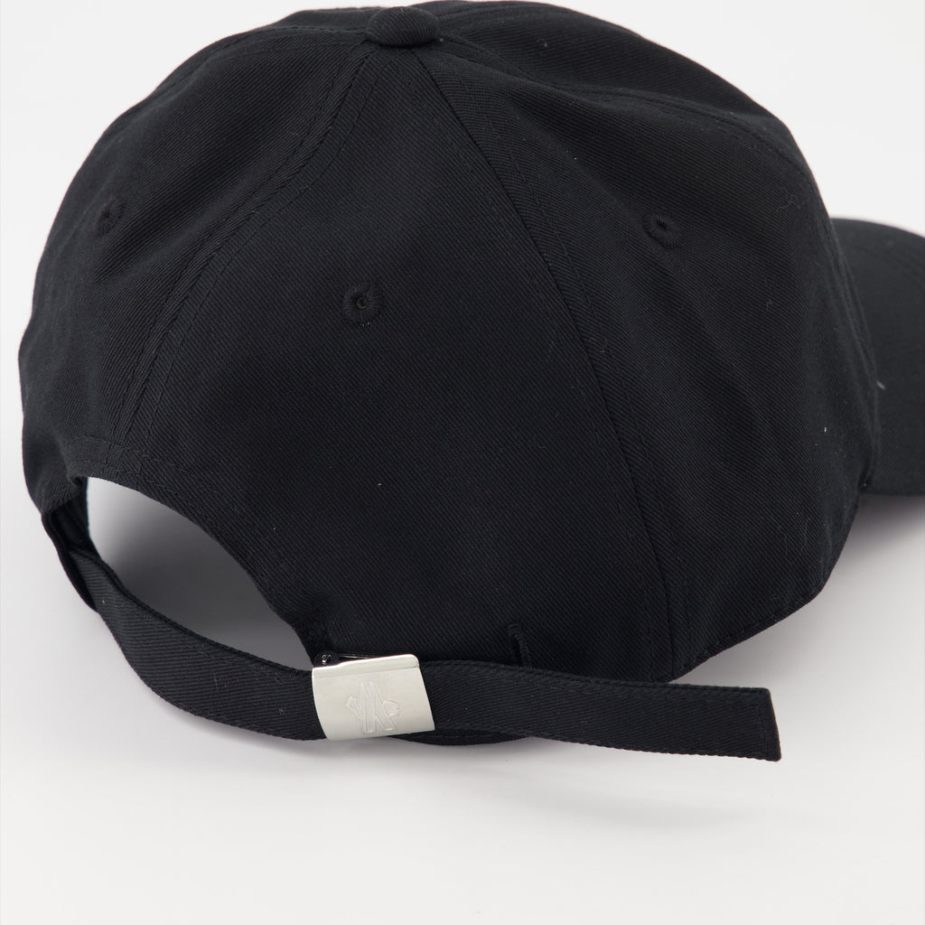 Chapeaux, casquettes et bonnets Casquette à double logo Moncler Noir Homme