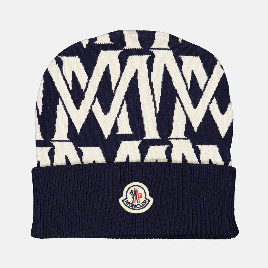 Cappelli, berretti e beanie Bonnet monogrammé Moncler Blu Homme