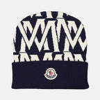 Cappelli, berretti e beanie Bonnet monogrammé Moncler Blu Homme
