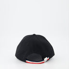 Hats, caps and beanies Logo cap Moncler Black Man