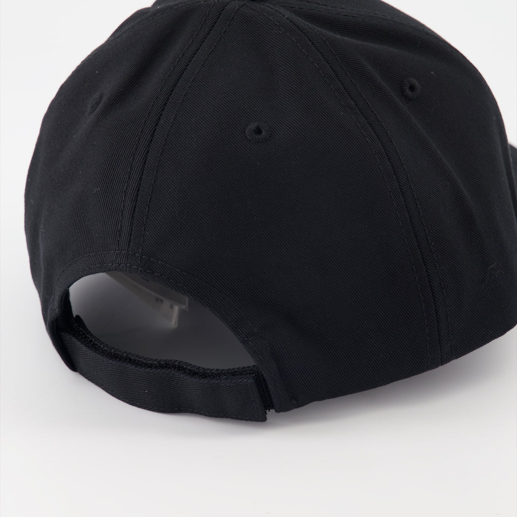Chapeaux, casquettes et bonnets Casquette à logo coeur Moncler Noir Homme