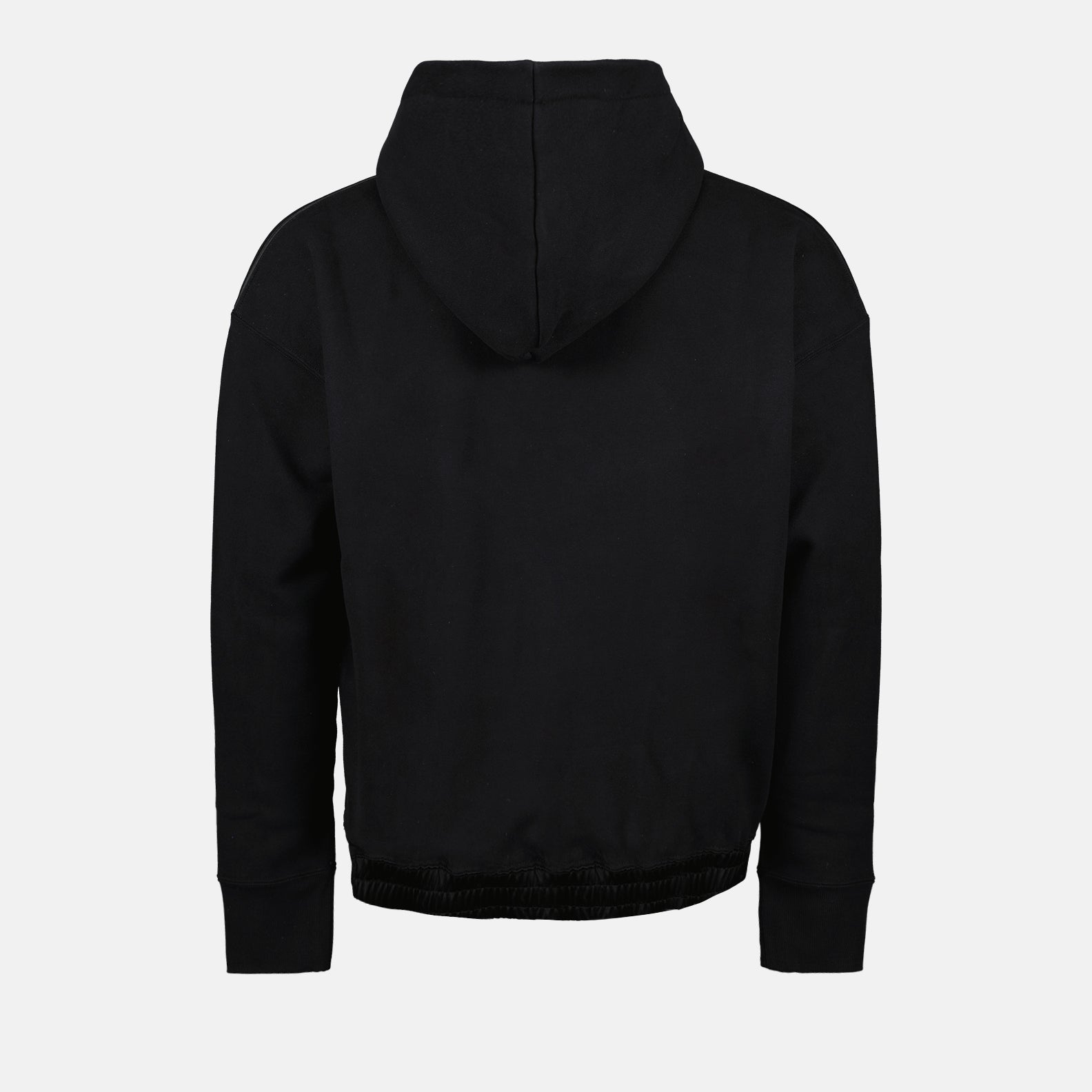 Sweatshirts Logo Hoodie Saint Laurent Black Homme