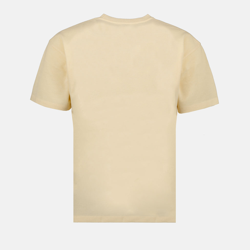 T-shirts T-shirt Cassandre Saint Laurent Beige Homme