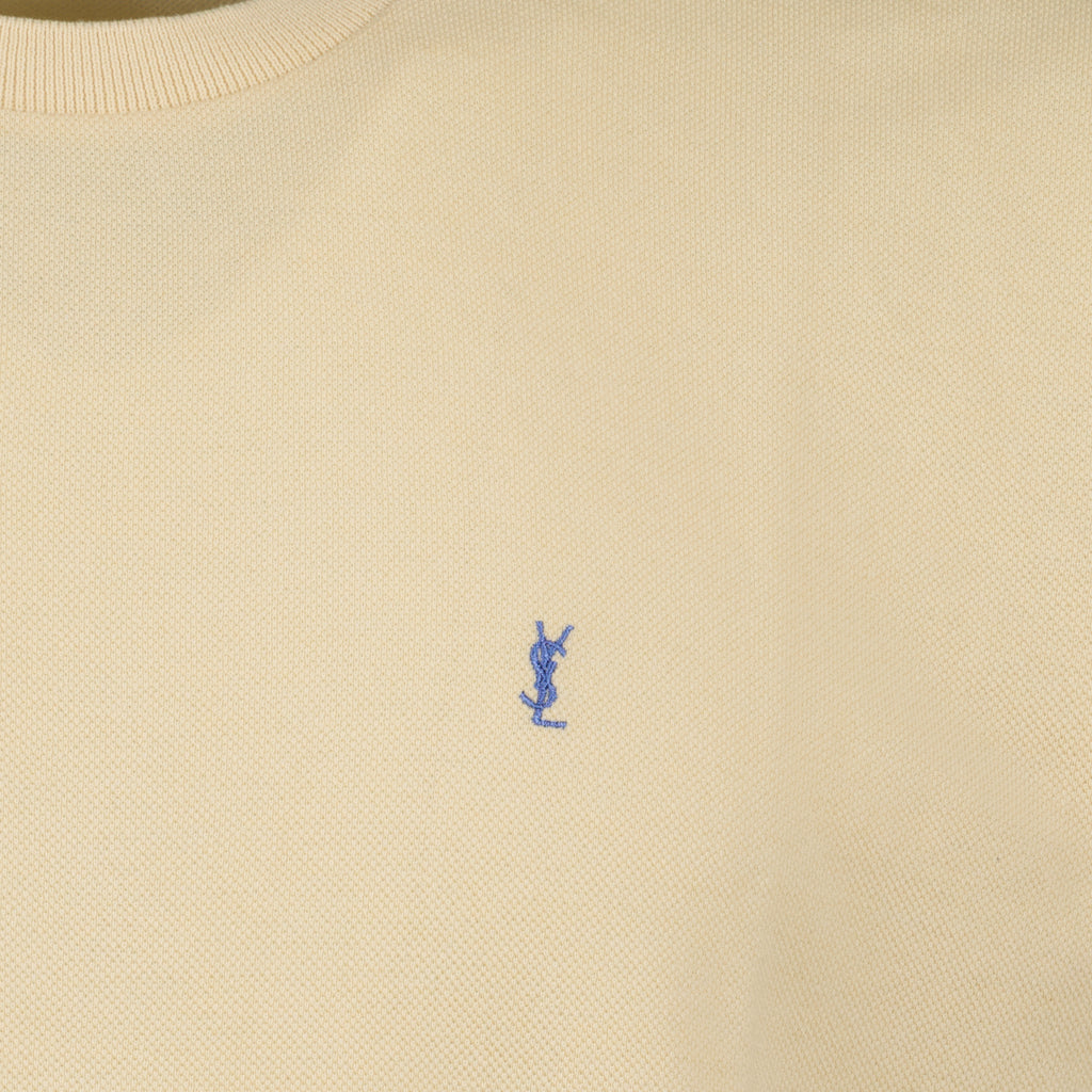 T-shirts T-shirt Cassandre Saint Laurent Beige Homme