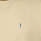 T-shirts T-shirt Cassandre Saint Laurent Beige Homme