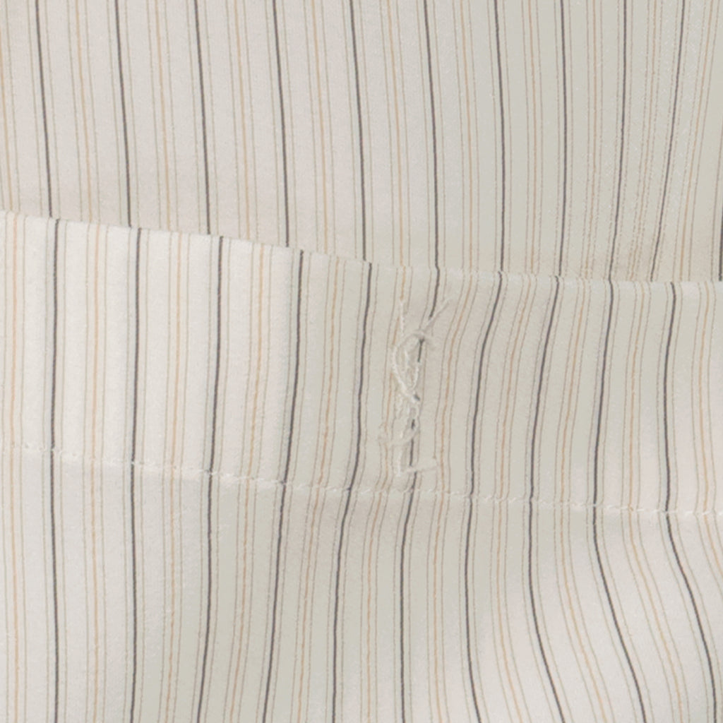 Chemises Chemise rayée Saint Laurent Blanc Homme