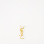 Bijoux Broche Cassandre Saint Laurent Doré Unisexe