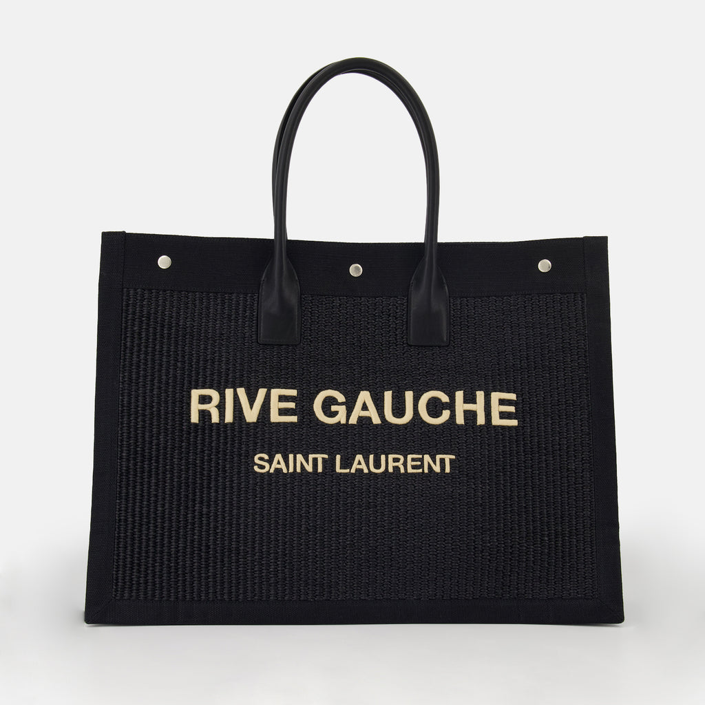 Borse tote Sac cabas Rive Gauche Saint Laurent Nero Homme