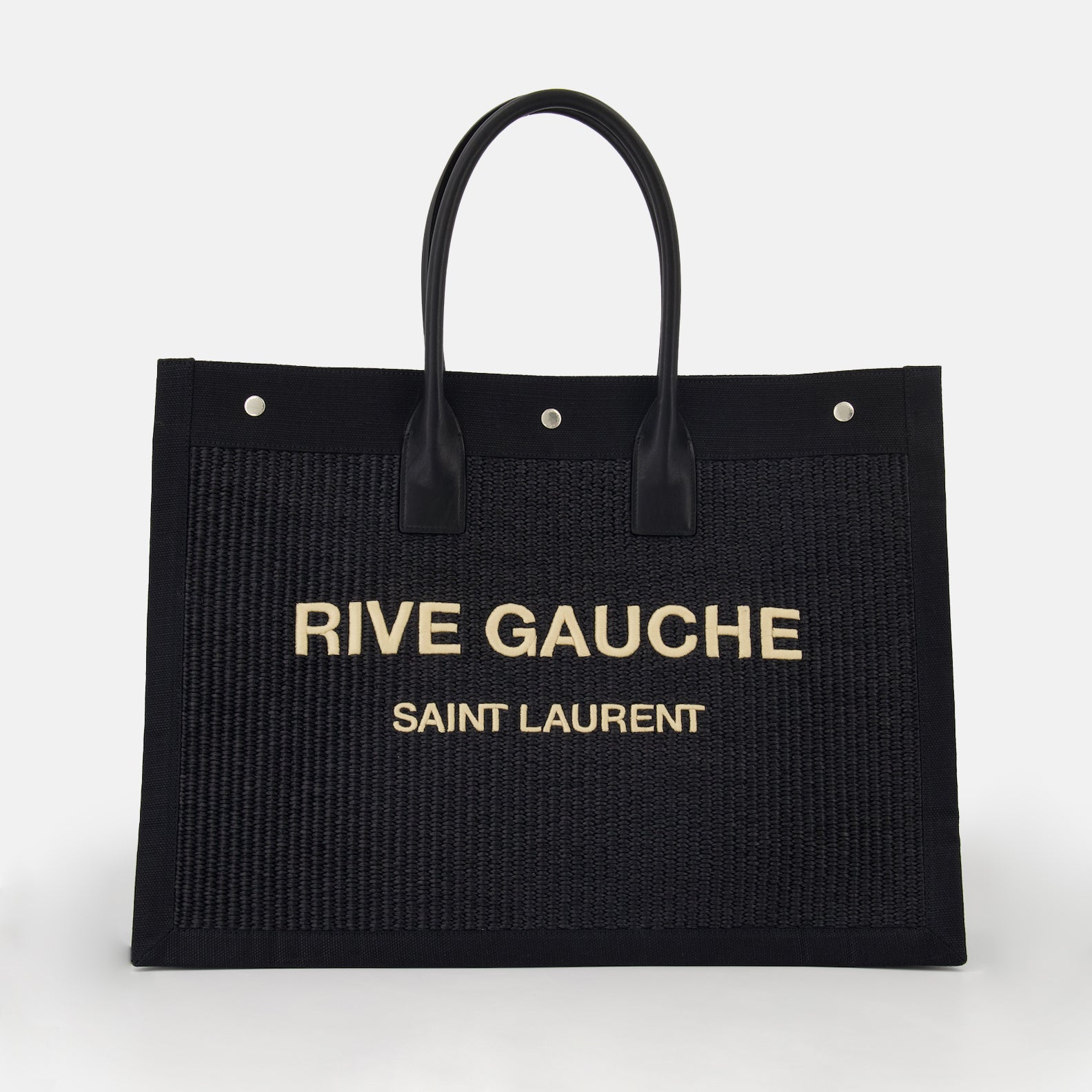 토트백 Sac cabas Rive Gauche Saint Laurent 검은색 Homme