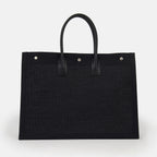 Borse tote Sac cabas Rive Gauche Saint Laurent Nero Homme