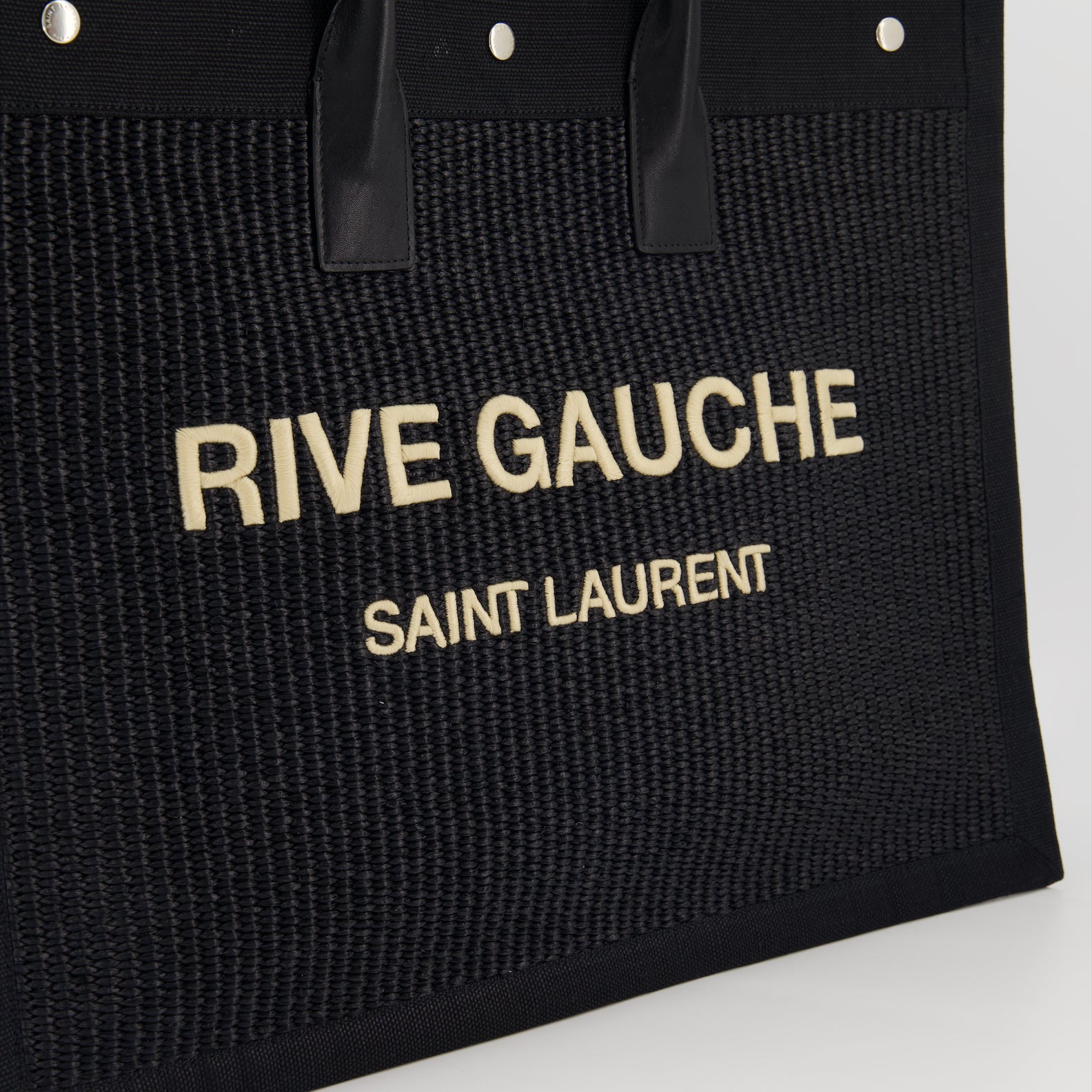 토트백 Sac cabas Rive Gauche Saint Laurent 검은색 Homme