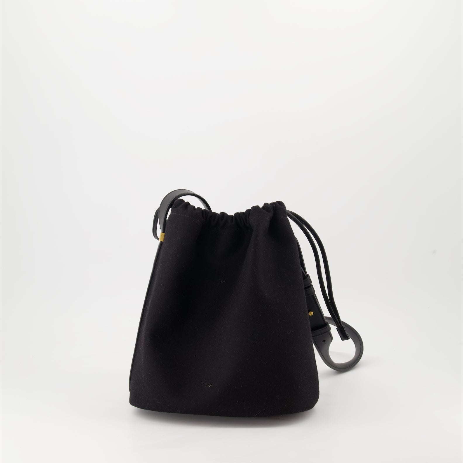 Borse a tracolla Rive Gauche Bucket Bag Saint Laurent Nero Homme