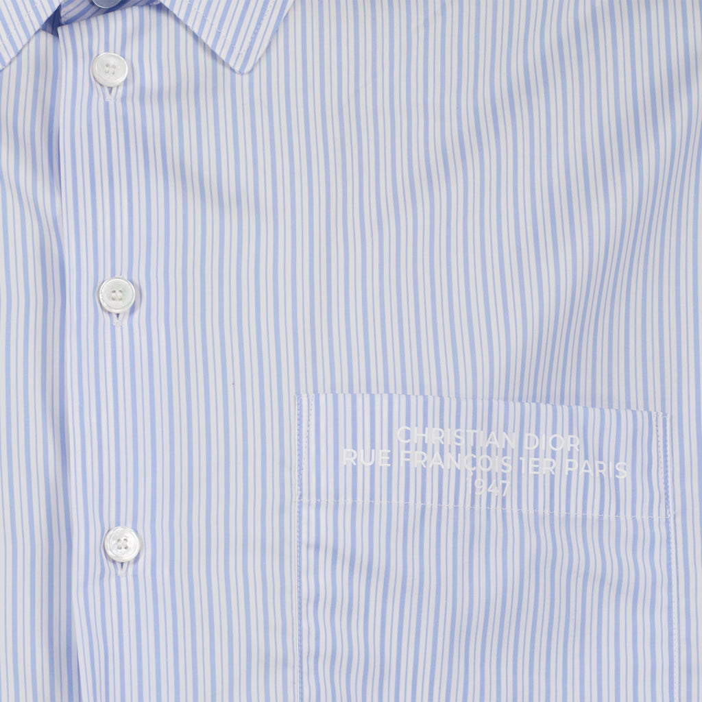 Hemden Gestreiftes Hemd Dior Blau Homme