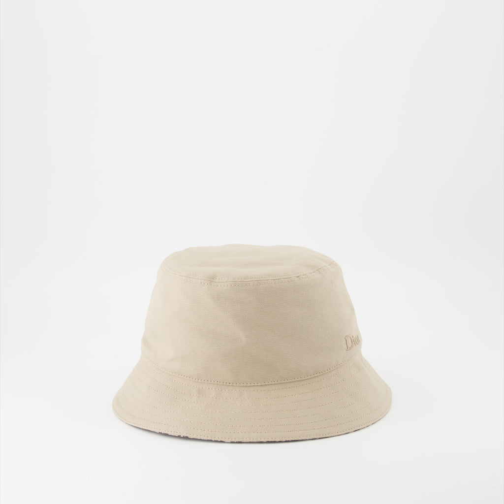Gorras, sombreros y gorros Bob Oblique réversible Dior Beige Homme