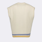 Prendas de punto Pull sans manches Dior Beige Homme