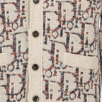 Strickwaren Cardigan Oblique Dior Beige Homme