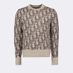 Prendas de punto Pull Oblique Dior Beige Homme