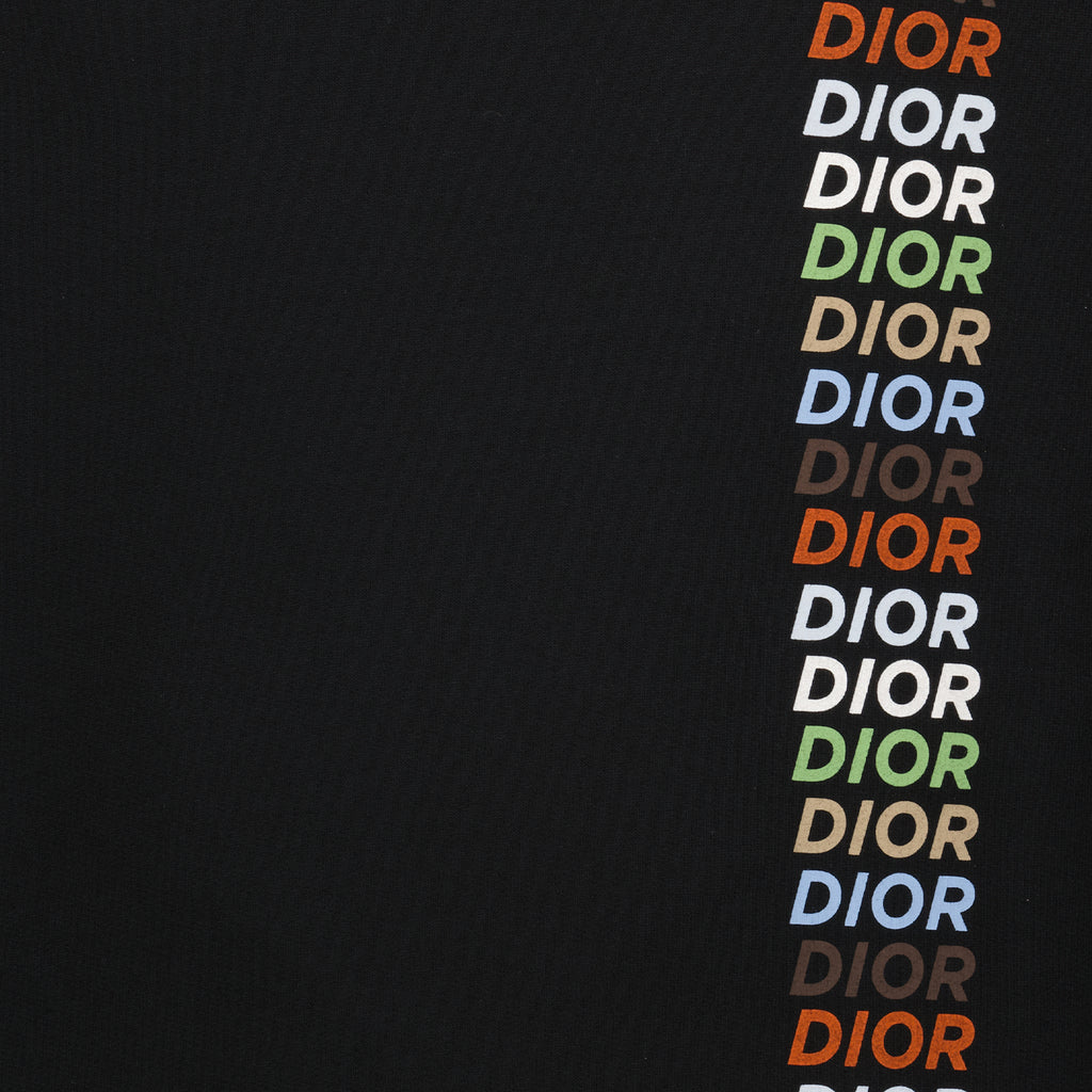 Moletons Sweatshirt com Logo Dior Preto Homme