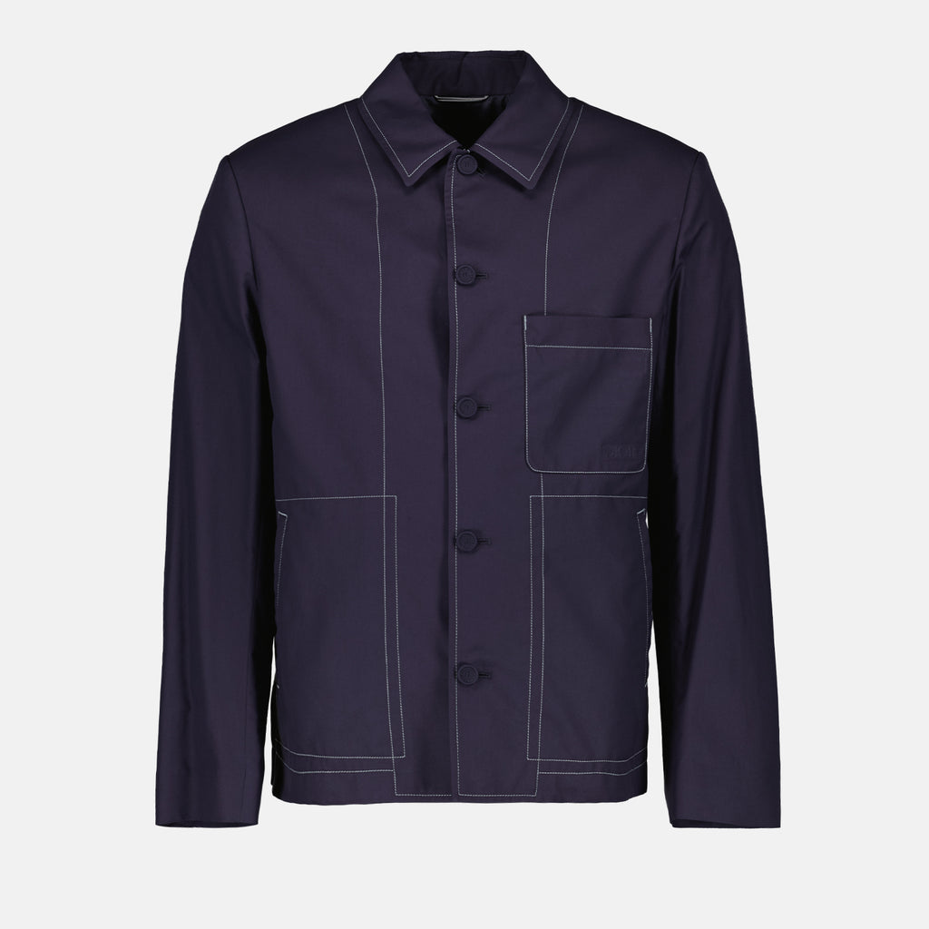 Giacche Giacca Cucita Dior Blu scuro Homme