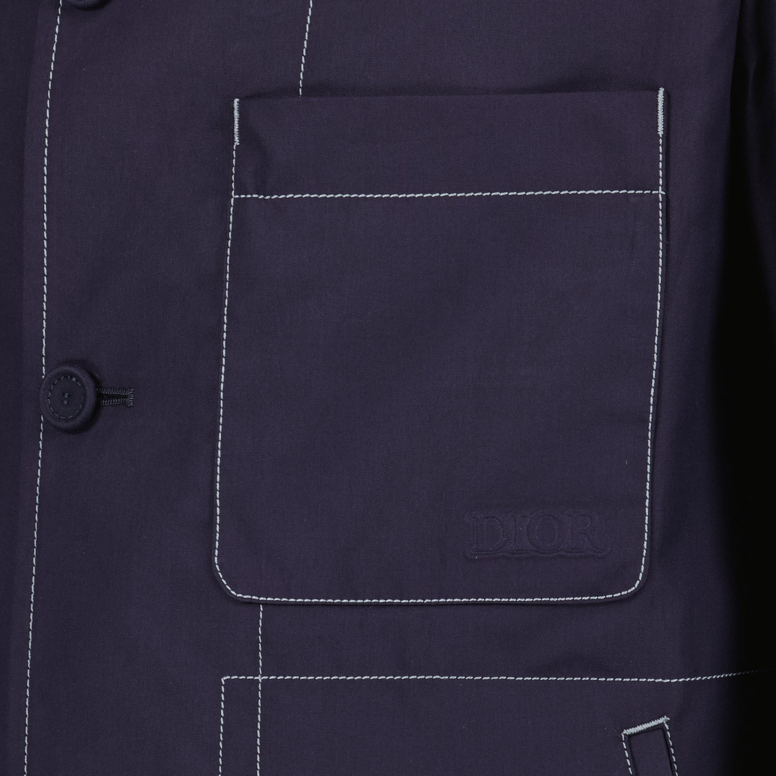 Giacche Giacca Cucita Dior Blu scuro Homme