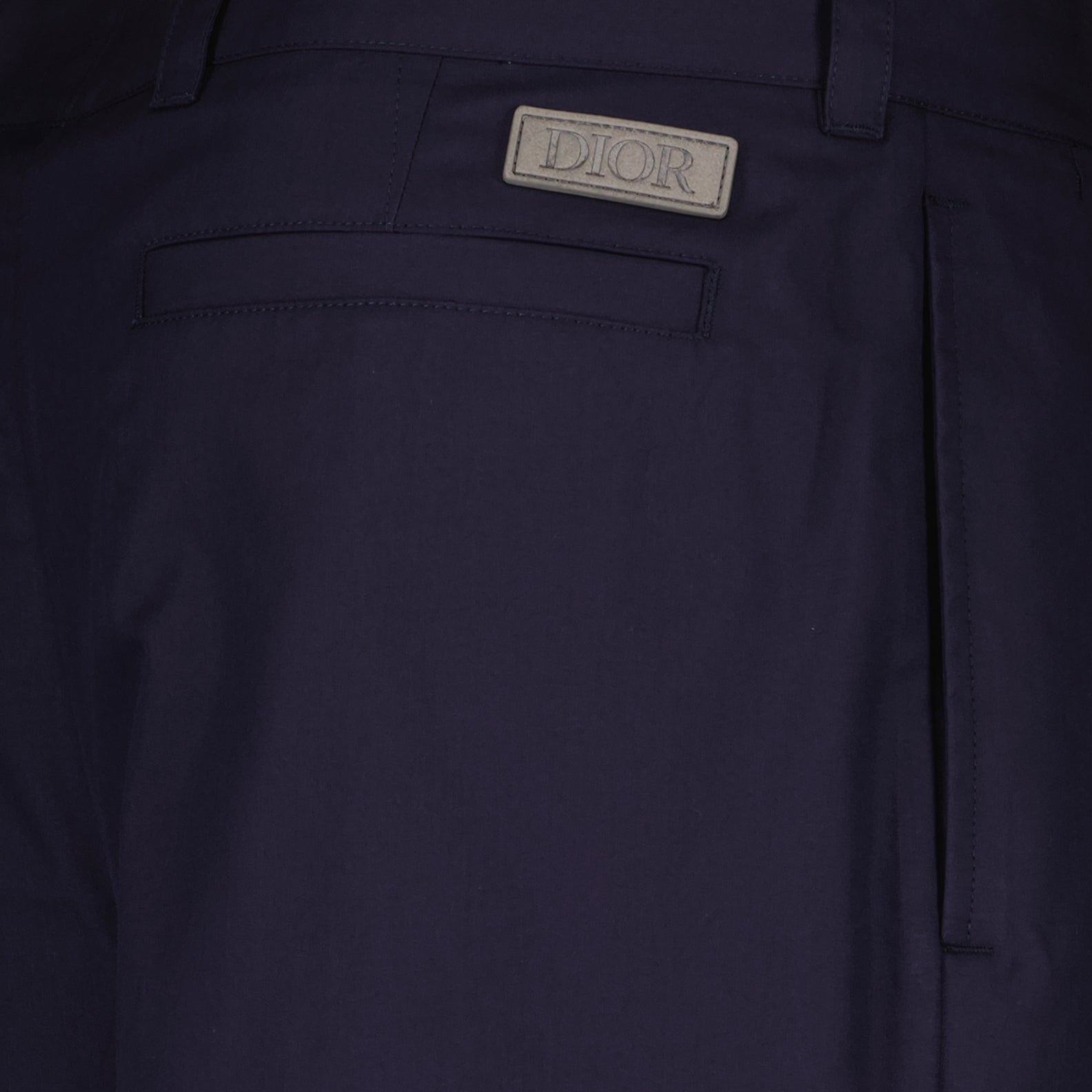 Pantaloni Pantaloni Pieghettati Dior Blu scuro Homme
