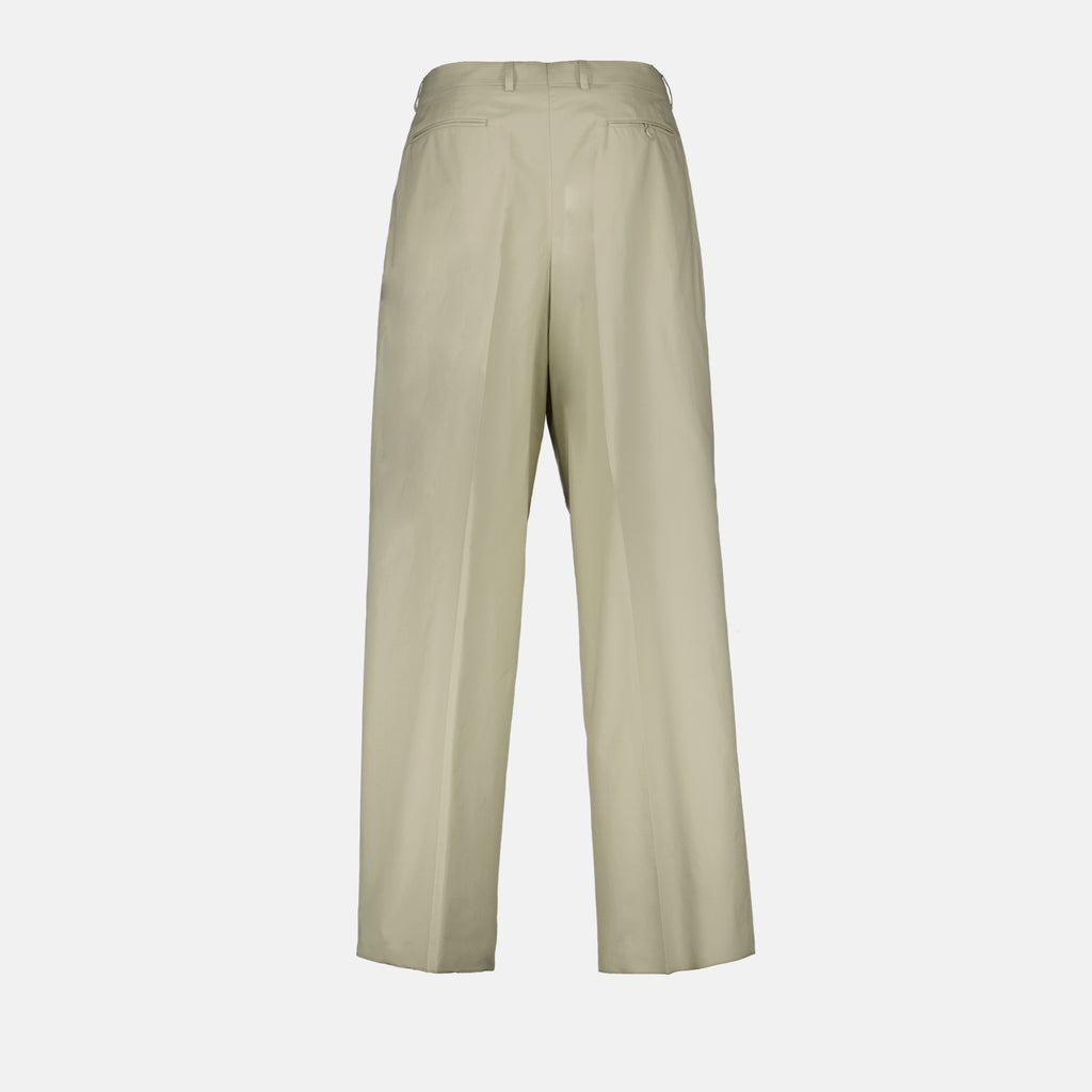 Pantaloni Pantaloni Plissettati Dior Beige Homme
