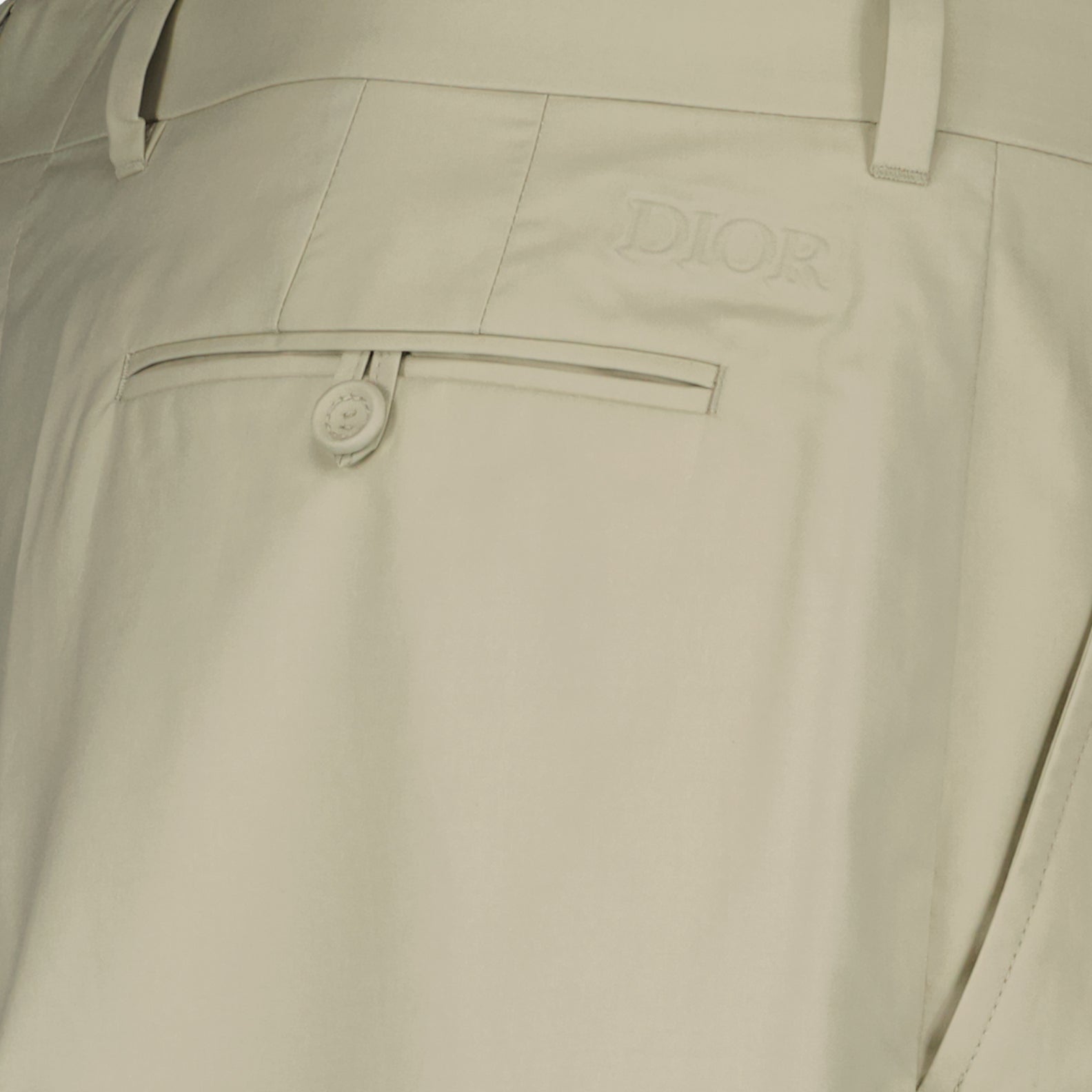 Pantaloni Pantaloni Plissettati Dior Beige Homme