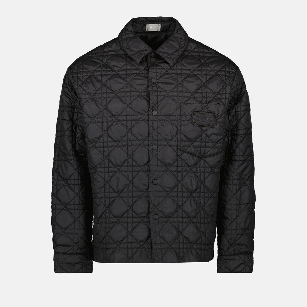 Jackets Dior Couture Quilted Jacket Dior Black Homme