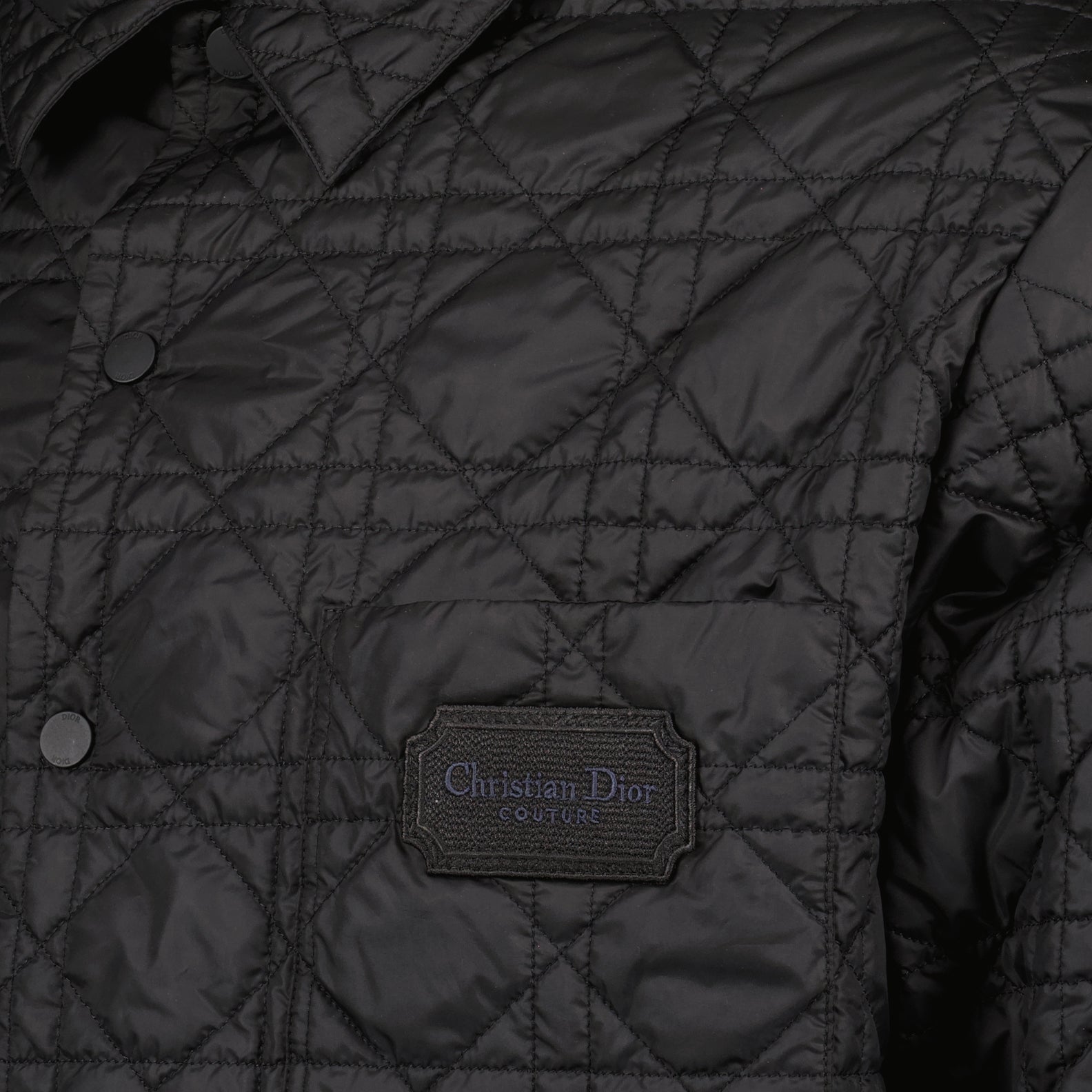 Jackets Dior Couture Quilted Jacket Dior Black Homme