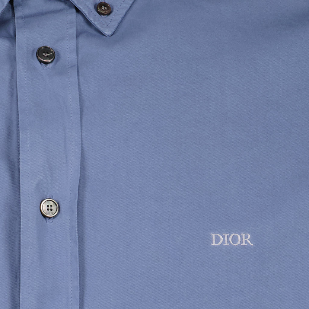 Camisas Camisa Clássica Dior Azul Homme