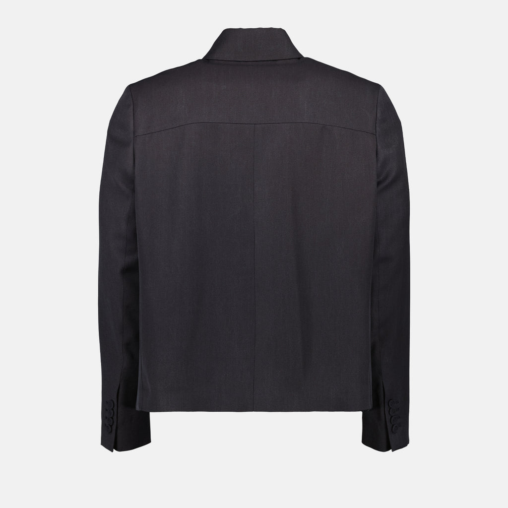 Jaquetas Casaco CD Dior Azul escuro Homme