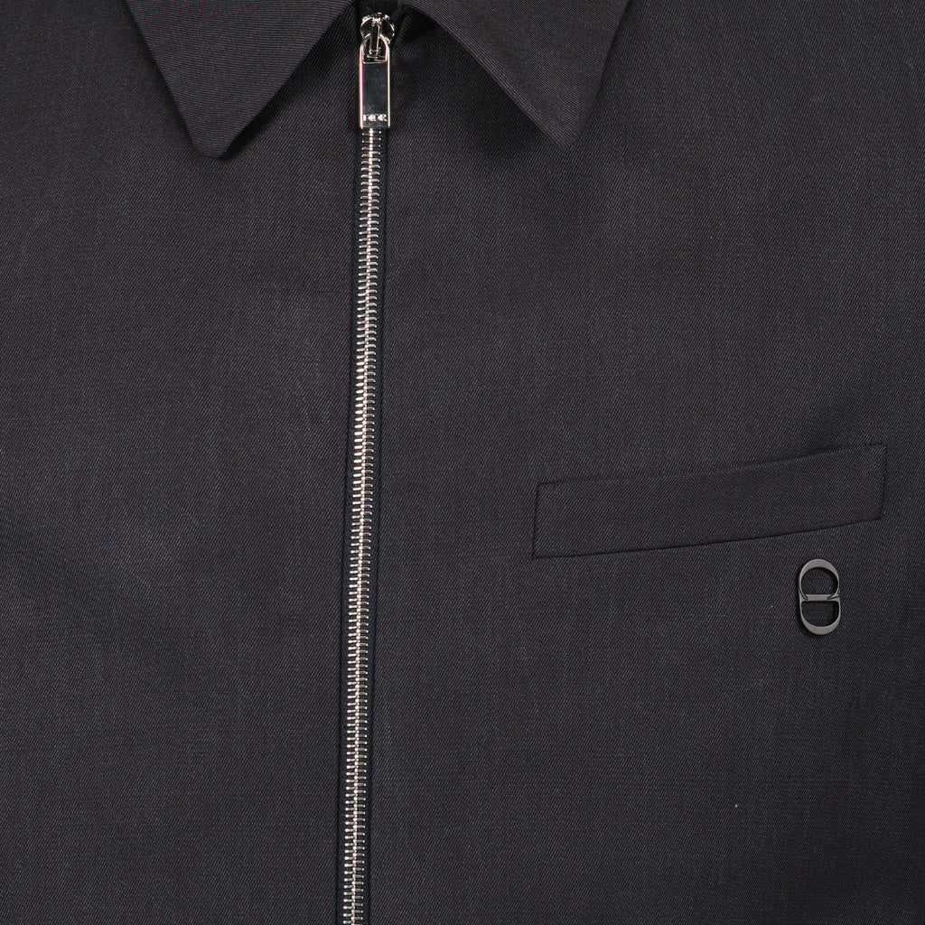 Jaquetas Casaco CD Dior Azul escuro Homme