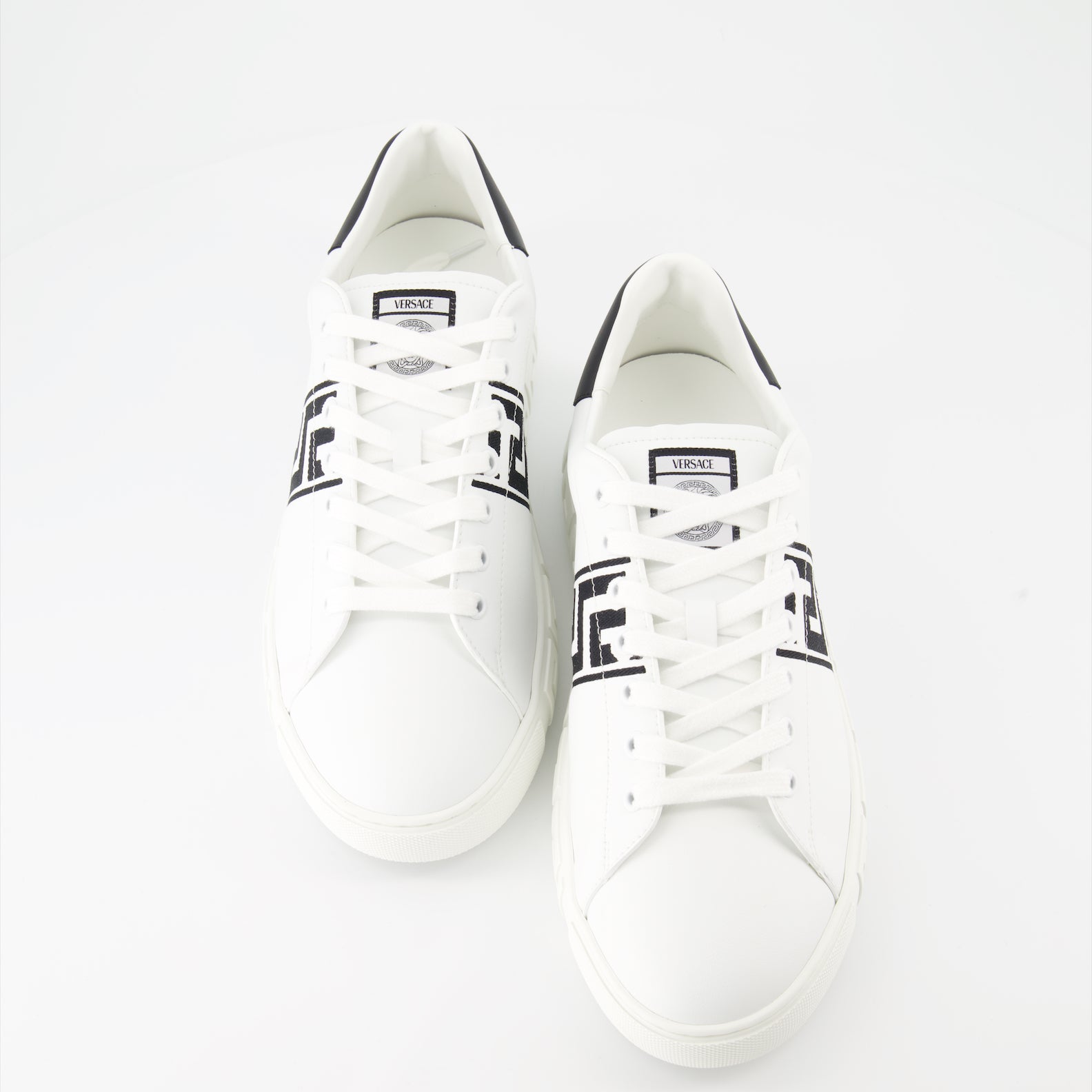 Greca embroidered sneakers