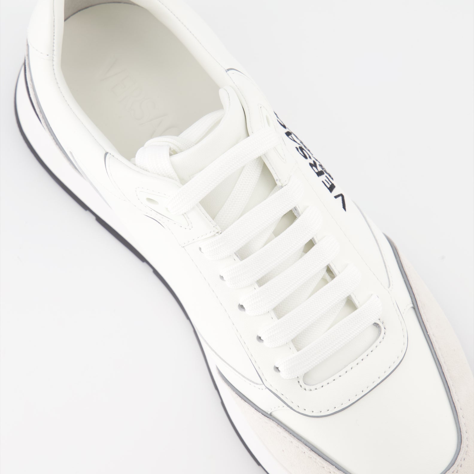 Baskets Baskets Milano Runner Versace Blanc Homme
