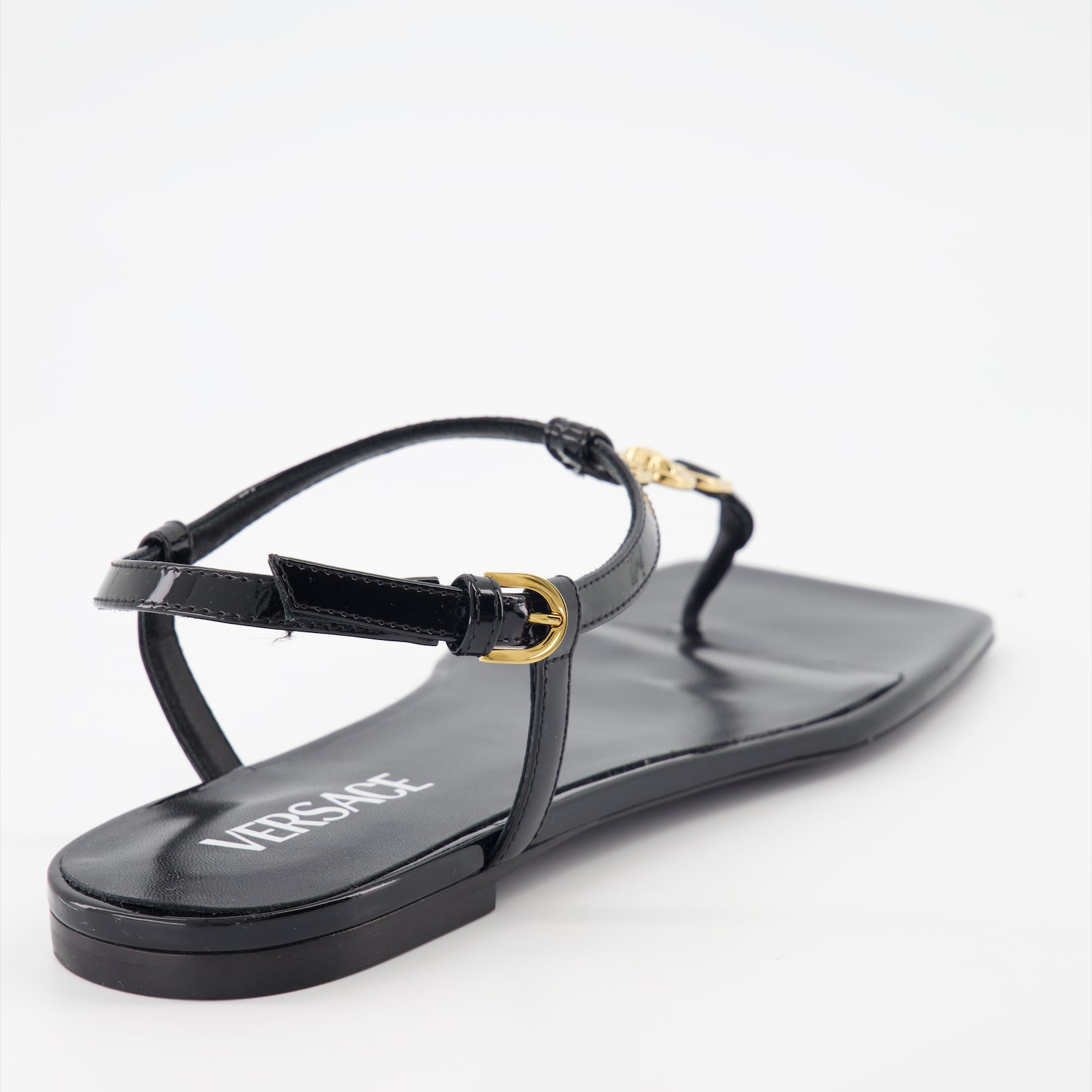 Zapatos abiertos Sandales Medusa '95 Versace Negro Femme