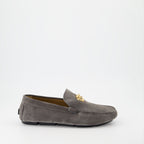 Loafer Mocassins Driver la Medusa Versace Grau Homme